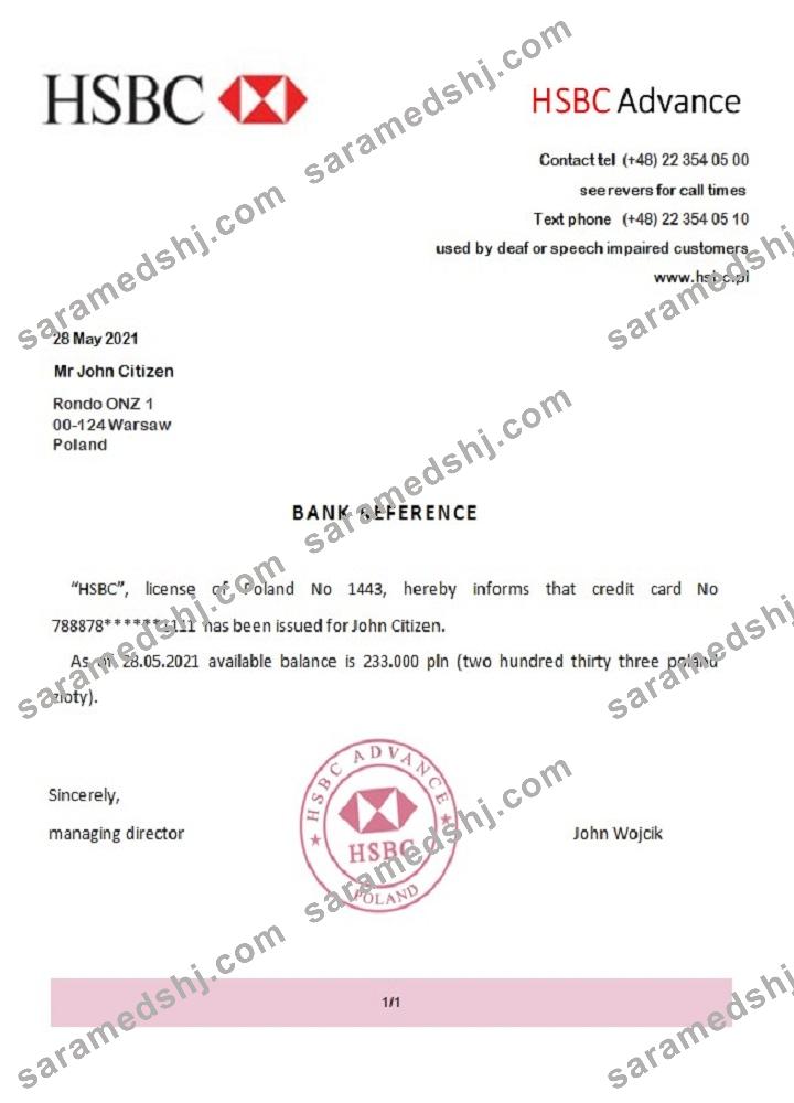 Poland_HSBC Advance_reference